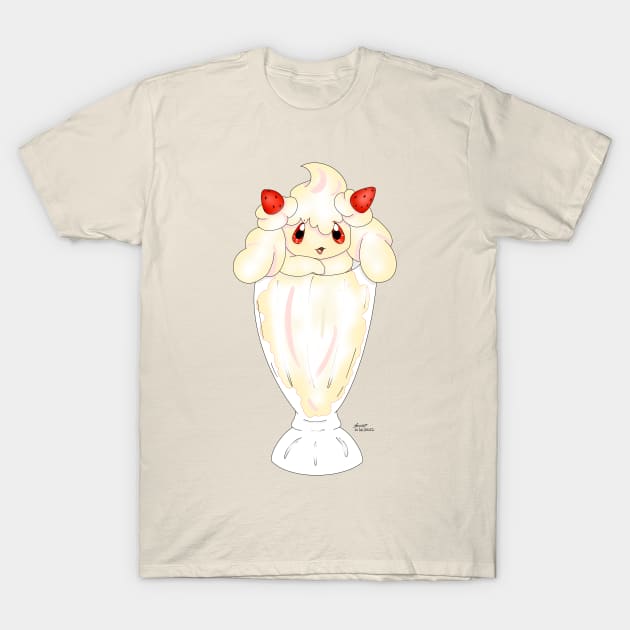 Milkshake creature T-Shirt by XoXy24